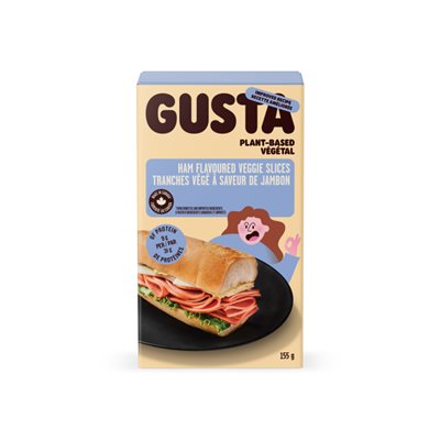 Gusta Tranches Déli Végé Saveur De Jambon 155g