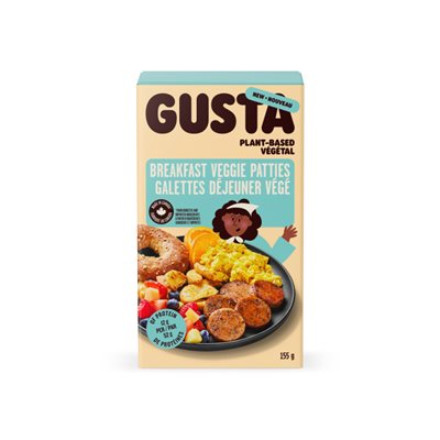 Gusta Breakfast Veggie Patties 155g