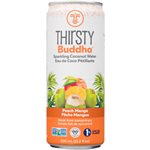 Thirsty Buddha Eau De Noix De Coco Gazéifiée -  Saveur Pêche Et Mangue