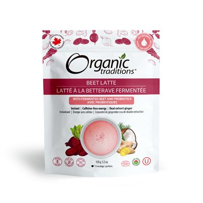 Organic Traditions Latte - Beet With Probiotics 150g