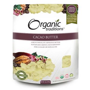 Organic Traditions Cocoa Butter 454g