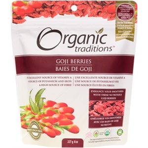 Organic Traditions Goji Berries 227g 227g