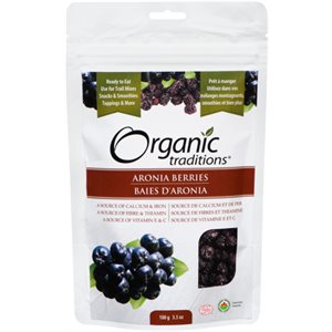 Organic Traditions Aronia Berries 100g