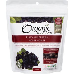 Organic Traditions Dried Blackberries 227g