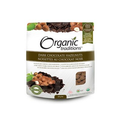 Organic Traditions Noisette Enrobee Chocolat
