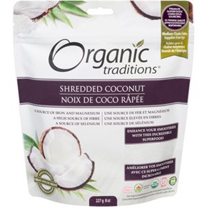Organic Traditions Coconut Shredded 227g