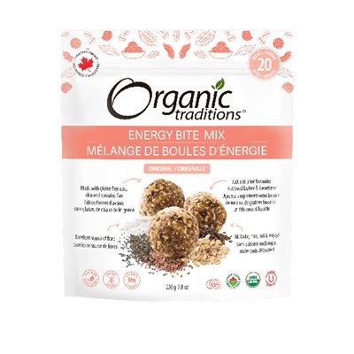 Organic Traditions Energy Balls - Original 220g