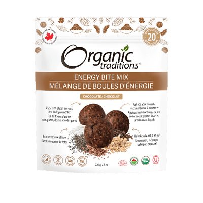 Organic Traditions Chocolate Energy Balls 220g