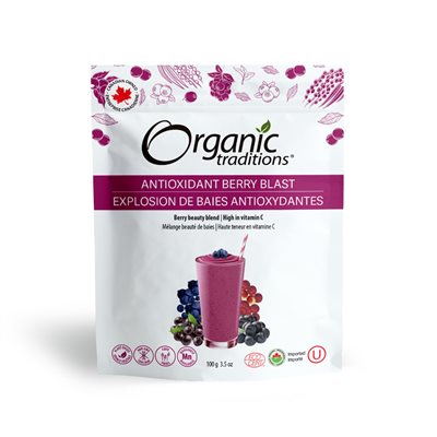 Organic Traditions Explosion de baies antioxydantes 100g