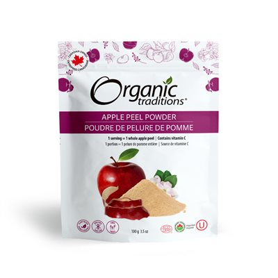 Organic Traditions Apple Peel Powder 100g