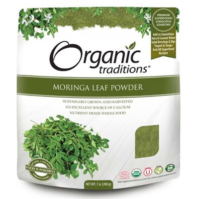 Poudre de Feuille de Moringa Sechee