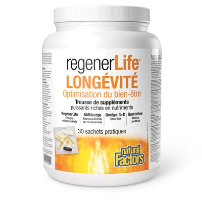 Natural Factors Longevity Wellness Optimization 30 Packets