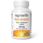 Natural Factors Resvératrol, 500 mg 60 capsules végétariennes
