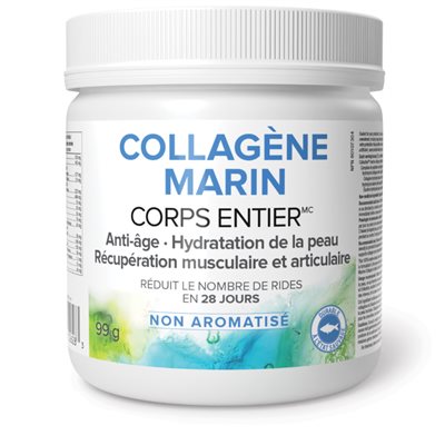 Total Body Collagen Total Body Marine Collagen™ Antiaging · Hydrated Skin 2000 mg 99 g Powder Unflavoured