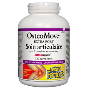 Natural Factors OsteoMove® Joint Care Extra Strength 120 Tablets