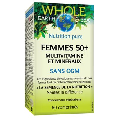 Whole Earth & Sea® Women’s 50+ Multivitamin & Mineral 60 Tablets