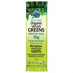 Whole Earth & Sea® Barre protéinée biologique Verts 100 % à base de plantes 17 g 1 barres
