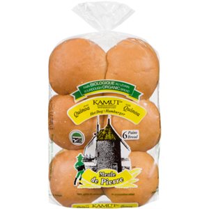 Kamut Sourdough Organic Bread with Quinoa 6 Bread 450G