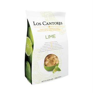 Los Cantores Lime Tortilla Chips 325g