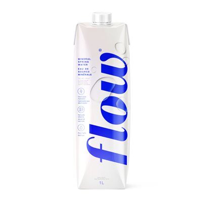 Flow Eau de source minérale naturelle 1L