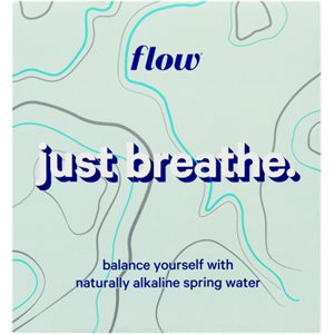 Flow 100% Naturally Alkaline Spring Water 6x1L