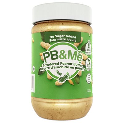 PB&Me Beurre d'Arachide Naturel en Poudre 200 g