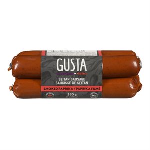 Gusta Vegan Wheat Sausage Smoked Paprika 350g