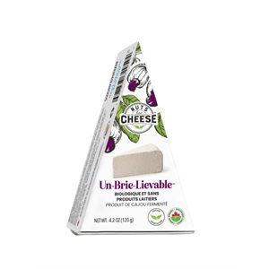 Nuts for Cheese Fermented Cashew organic Un-Brie-Lievable 120g