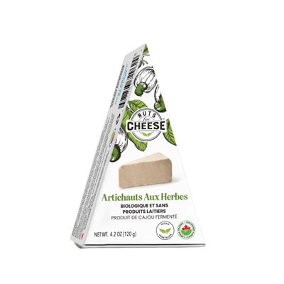 Nuts for Cheese Organic Fermented Cashew Artichoke&Herb 120g