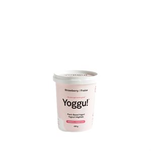 Yoggu Plant-Based Yogurt - Strawberry 450ml