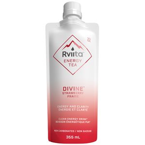 Rviita Strawberry Energy tea 355 ml