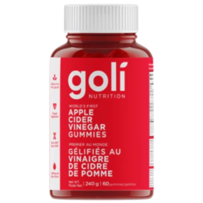 Goli Apple Cider Vinegar Gummy 60un