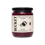 Bucket Fermentation Organic Ruby Sauerkraut 500ml