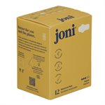 joni biologique serviettes 12 ct.