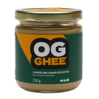 OG GHEE -BEURRE CLARIFIÉ ET CARAMÉLISÉ NATURE 210g