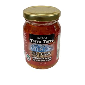 Jardins Terra Terre Organic Hot Pepper jelly 125 ml