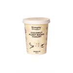 Simpla Yaourt De Noix De Coco Vanille  (450g)