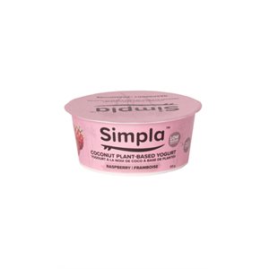 Simpla Yaourt De Noix De Coco Framboise (120g)