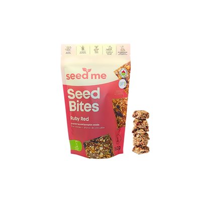 Seed Me CARRÉ ÉNERGIE BIO RUBY RED 6 X 27G