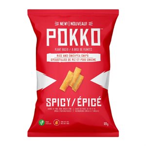 Pokko Chips au riz et pois chiches épicé