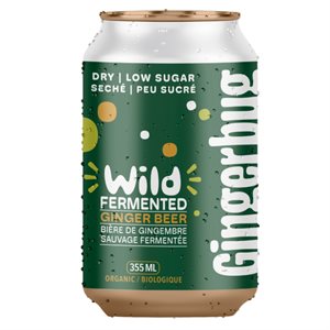Gingerbug Bière De Gingembre - Sèche 355ml