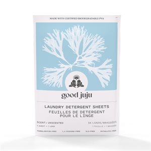 Good Juju Laundry Sheets Unscented - 36 Pc