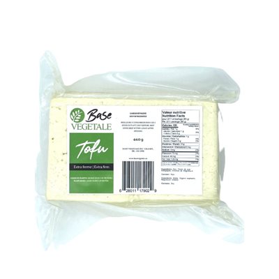 Base vegetale organic extra firm tofu