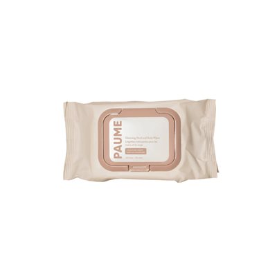 Paume Lingettes nettoyantes pour les mains et le corps 20 unités Paume Lingettes nettoyantes pour les mains et le corps 20 unités