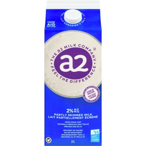 A2 2% M.F PARTLY SKIMMED MILK 1.75ml