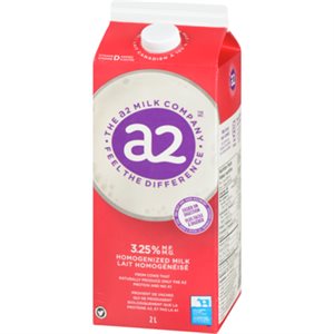 A2 3.25% M.F HOMOGENIZED MILK 1.75ml