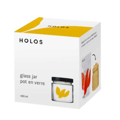 Holos Pot en Verre Vide 410ml