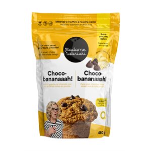Madame Labriski Choco-Bananaaah! Healthy Oatmeal Muffin Mix 450g