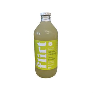 Flirt lime & mint sparkling lemonade 355 ml