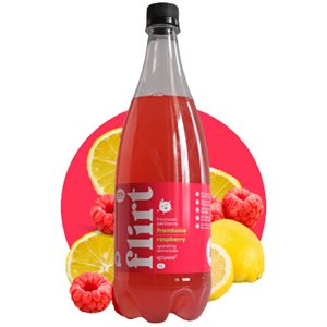 Flirt raspberry sparkling lemonade 1L
